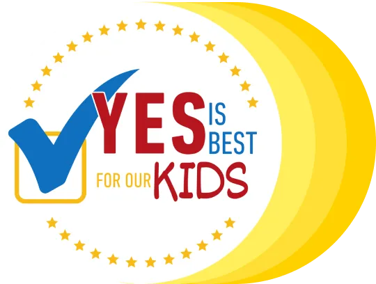 YES is BEST logo